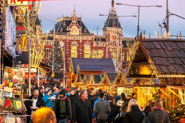 Рождественские ярмарки в Амстердаме